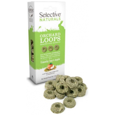 Supreme Selective snack Naturals Orchard Loops 80 g